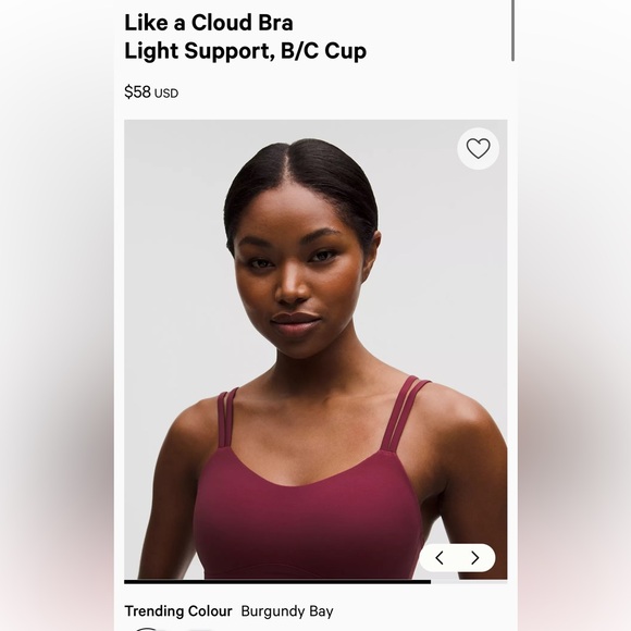 🆕 New color! Lululemon Like a Cloud Bra - Picture 2 of 16